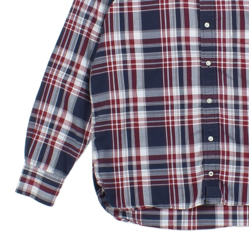 Mens Plaid Shirt Button Up Custom Fit