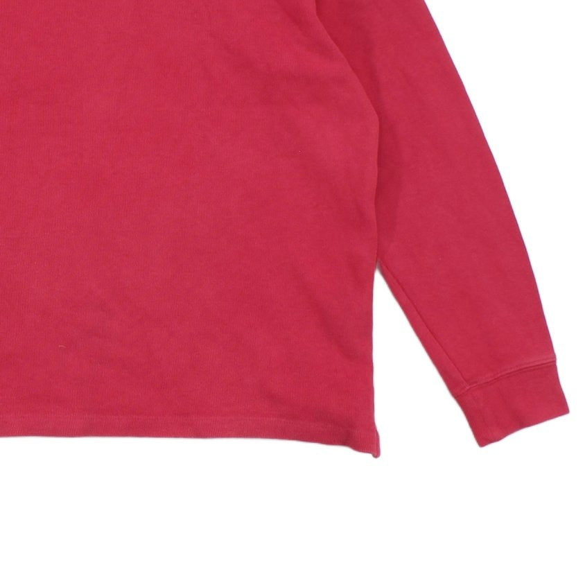 Mens 1/4 Zip Jumper Ribbed Knit Long Sleeve Cotton
