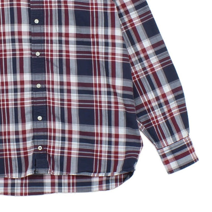 Mens Plaid Shirt Button Up Custom Fit
