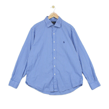 Mens Striped Shirt Long Sleeve Custom Fit