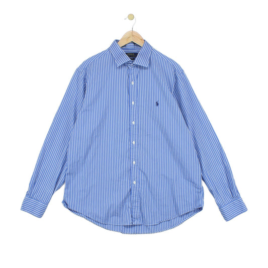 Mens Striped Shirt Long Sleeve Custom Fit