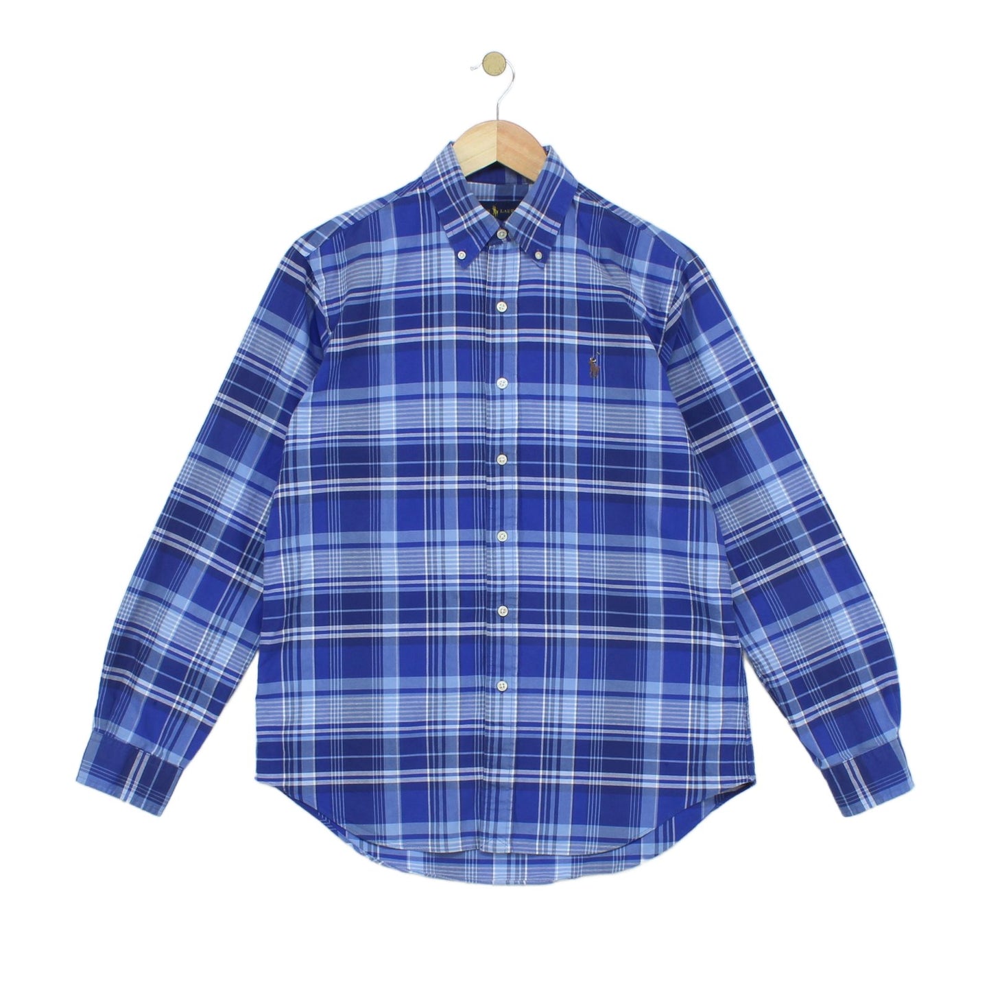 Mens Plaid Shirt Long Sleeve Button Up