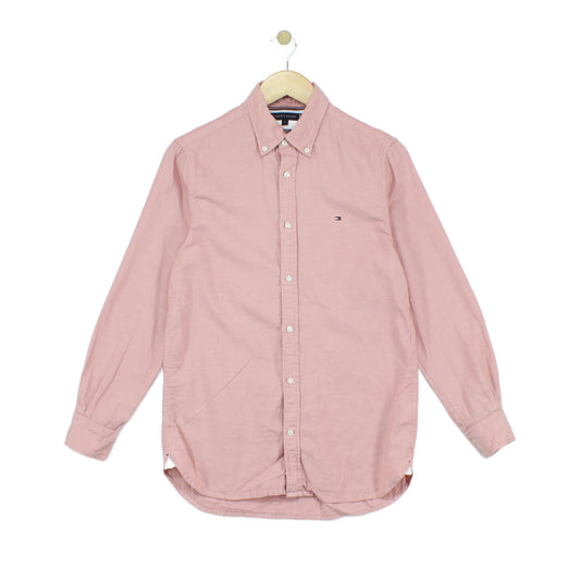Mens Shirt Slim Fit Long Sleeve Button Up
