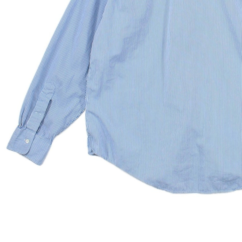 Mens Striped Shirt Classic Long Sleeve