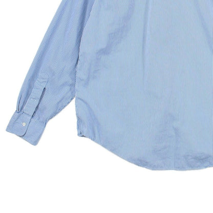 Mens Striped Shirt Classic Long Sleeve