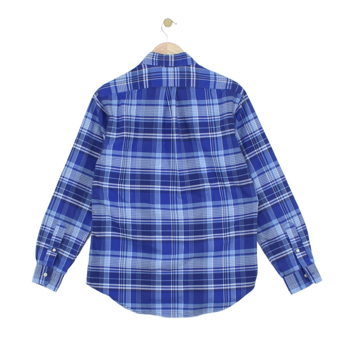 Mens Plaid Shirt Long Sleeve Button Up