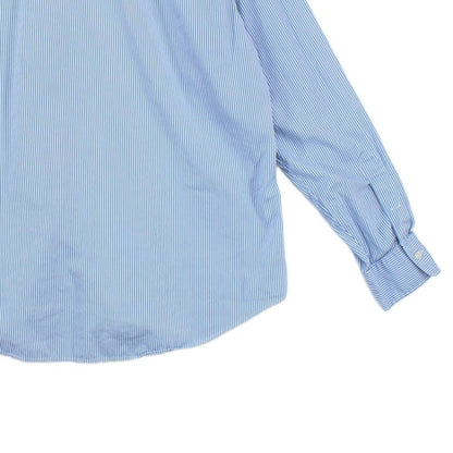 Mens Striped Shirt Classic Long Sleeve