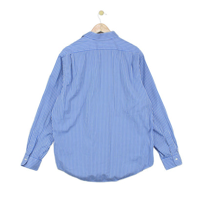 Mens Striped Shirt Long Sleeve Custom Fit