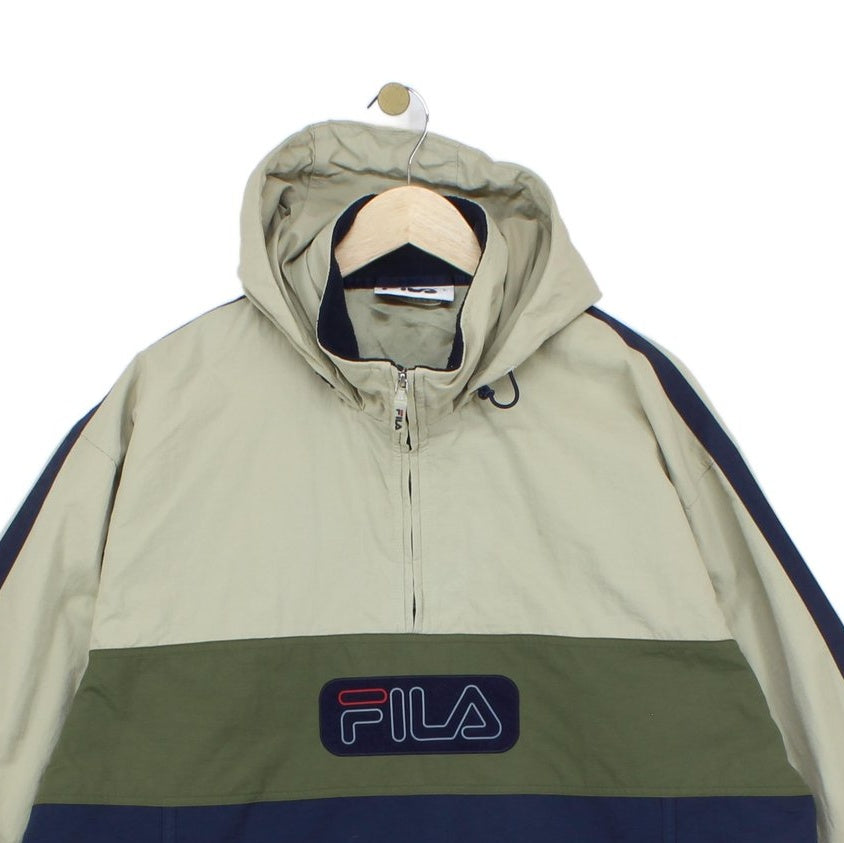 Mens 1/4 Zip Jacket 80S Casuals