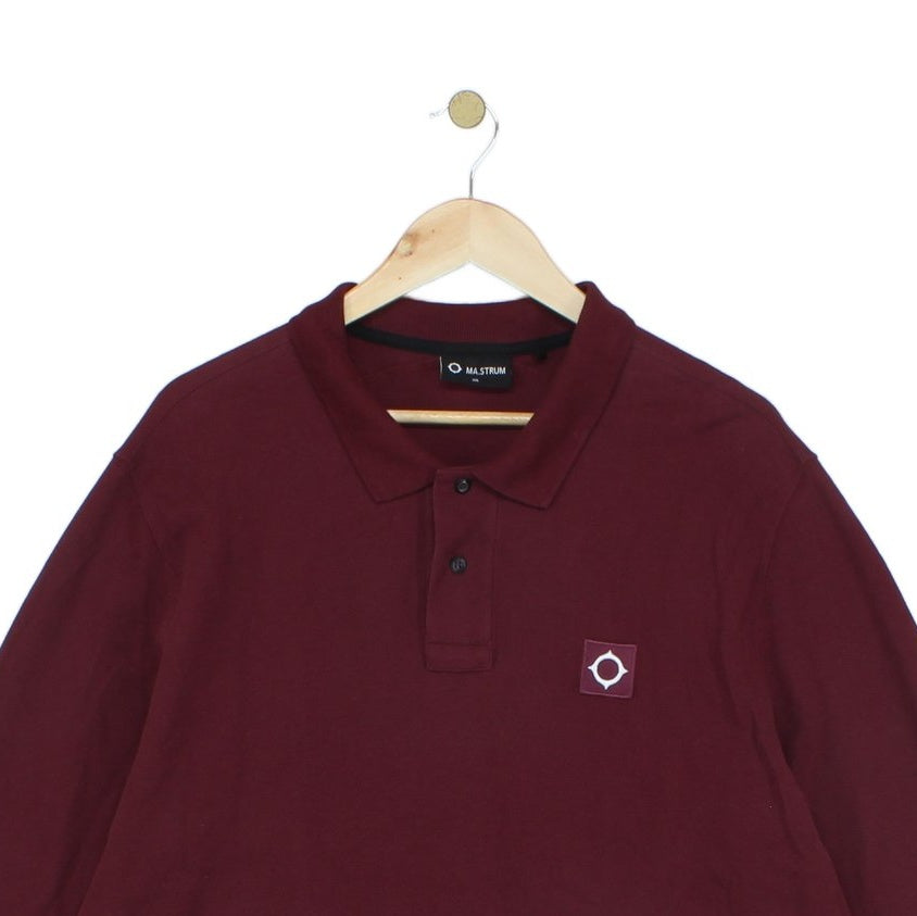 Mens Polo Shirt Made In Portugal Long Sleeve