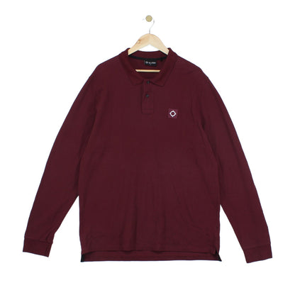 Mens Polo Shirt Made In Portugal Long Sleeve