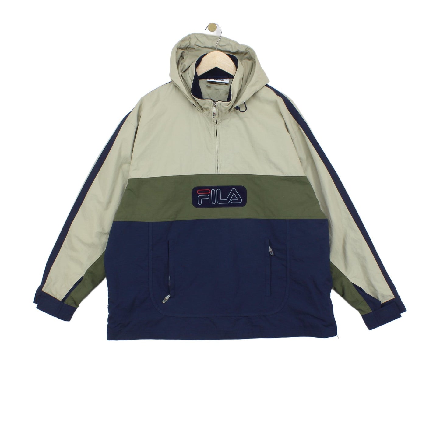 Mens 1/4 Zip Jacket 80S Casuals