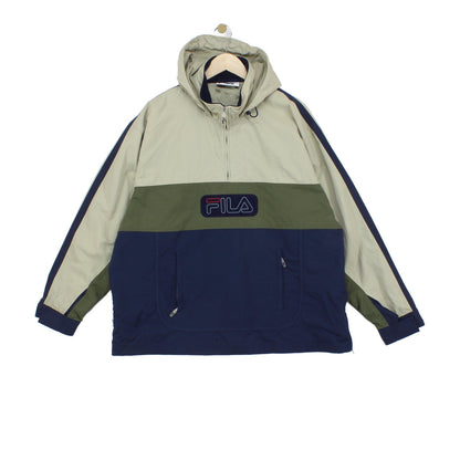 Mens 1/4 Zip Jacket 80S Casuals