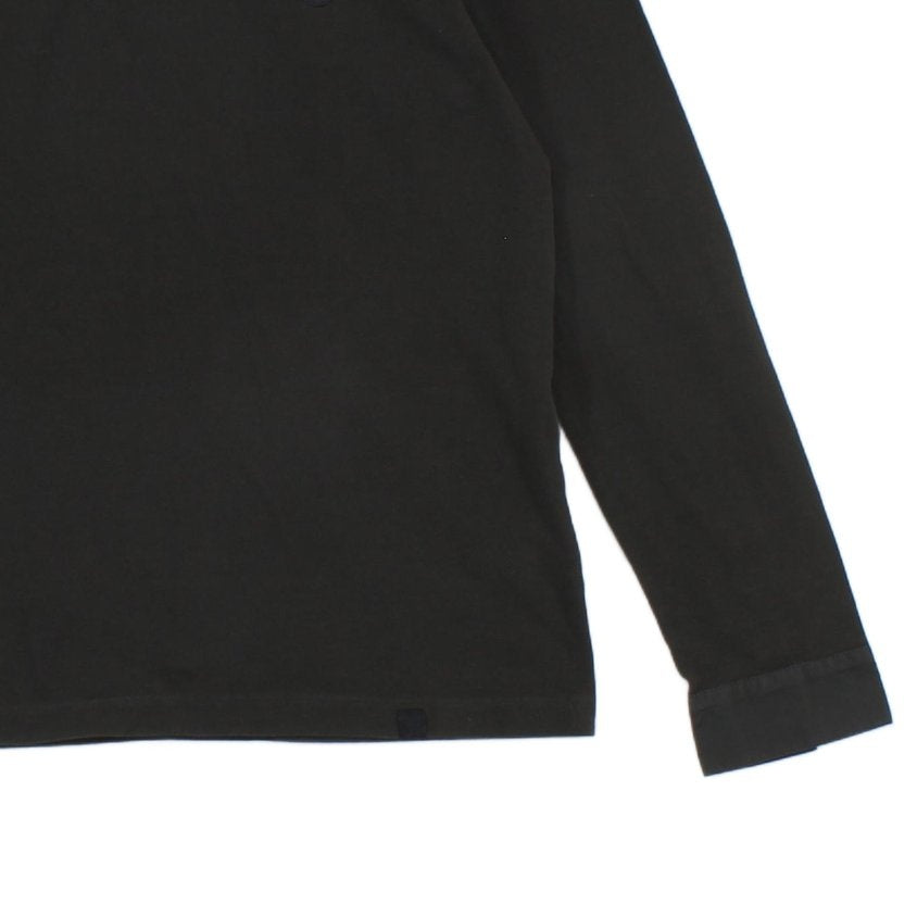 Mens Polo Shirt Slim Fit Long Sleeve