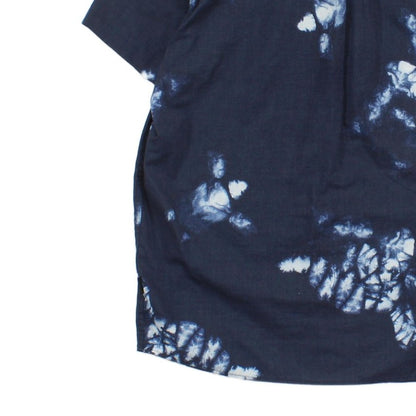 Mens Patterned Shirt Short Sleeve Button Up
