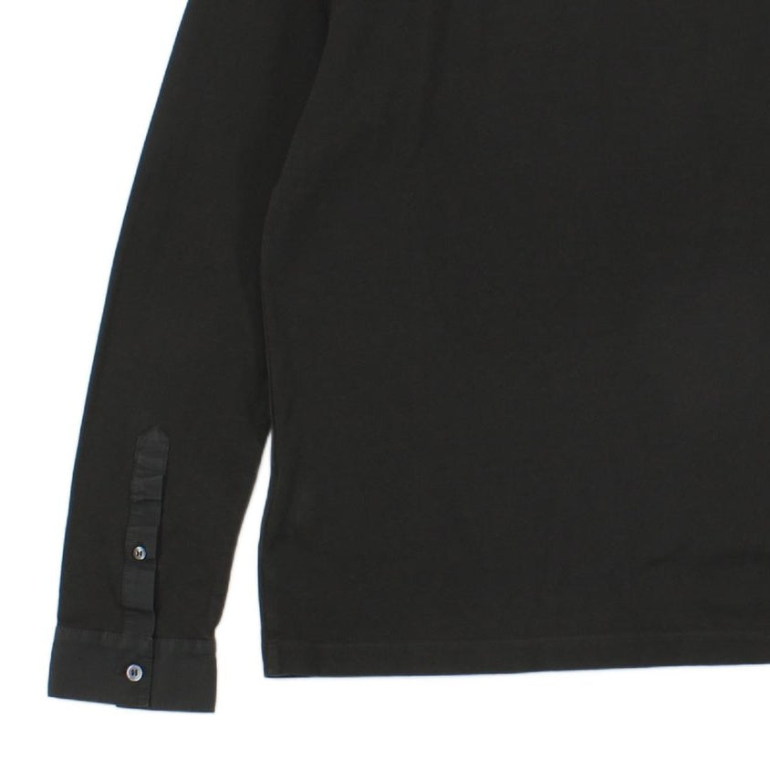 Mens Polo Shirt Slim Fit Long Sleeve