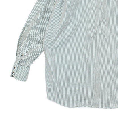 Mens Striped Shirt Long Sleeve Button Up Classic