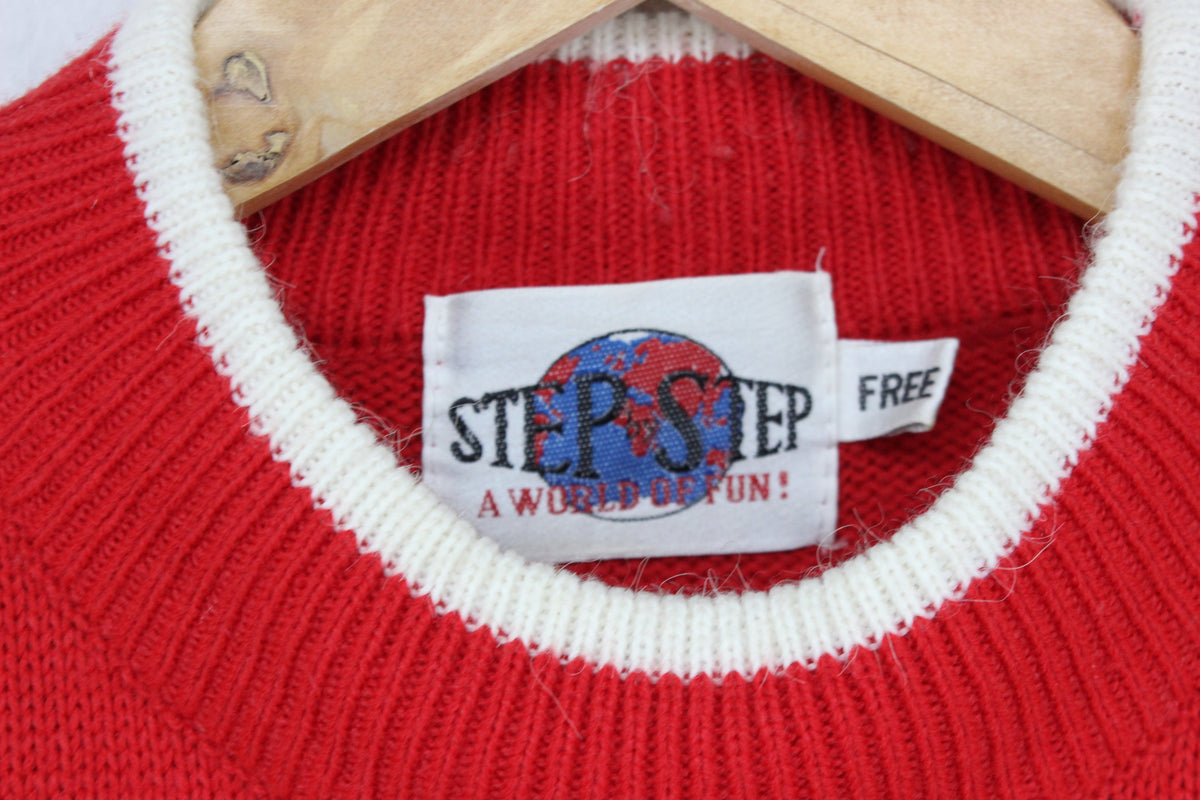 Womens Cat Jumper 80S