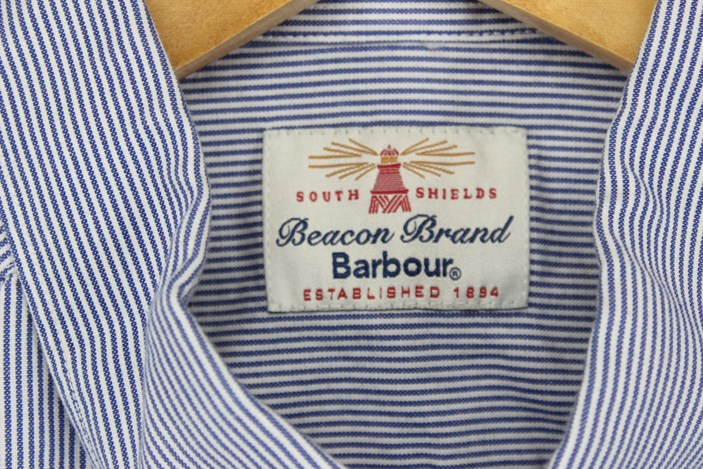 Mens Striped Shirt Long Sleeve Classic