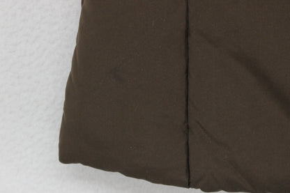 Womens Down Bodywarmer Hooded Puffed Sleeveless