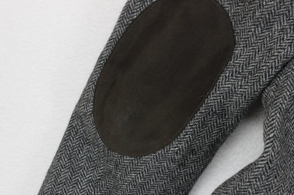 Mens Tweed Blazer Herringbone Wool