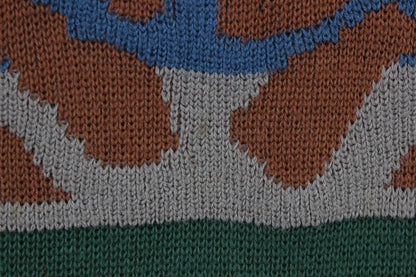 Mens Jumper Made In Italy Patterned Crew Neck