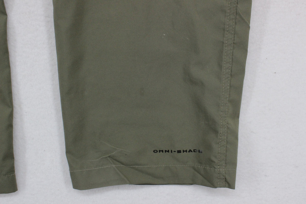 Mens Hiking Trousers Lightweight Zip Off Convertible