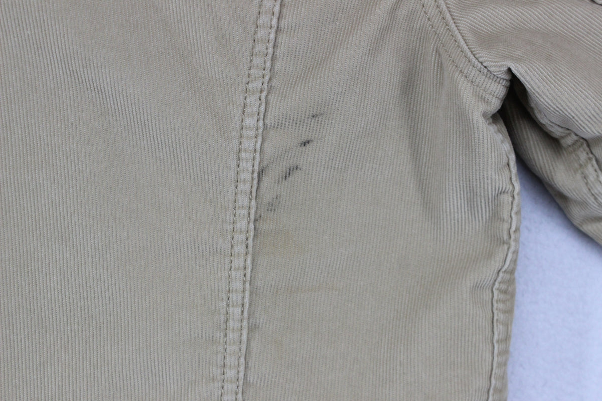 Mens Sherpa Jacket Lined Corduroy