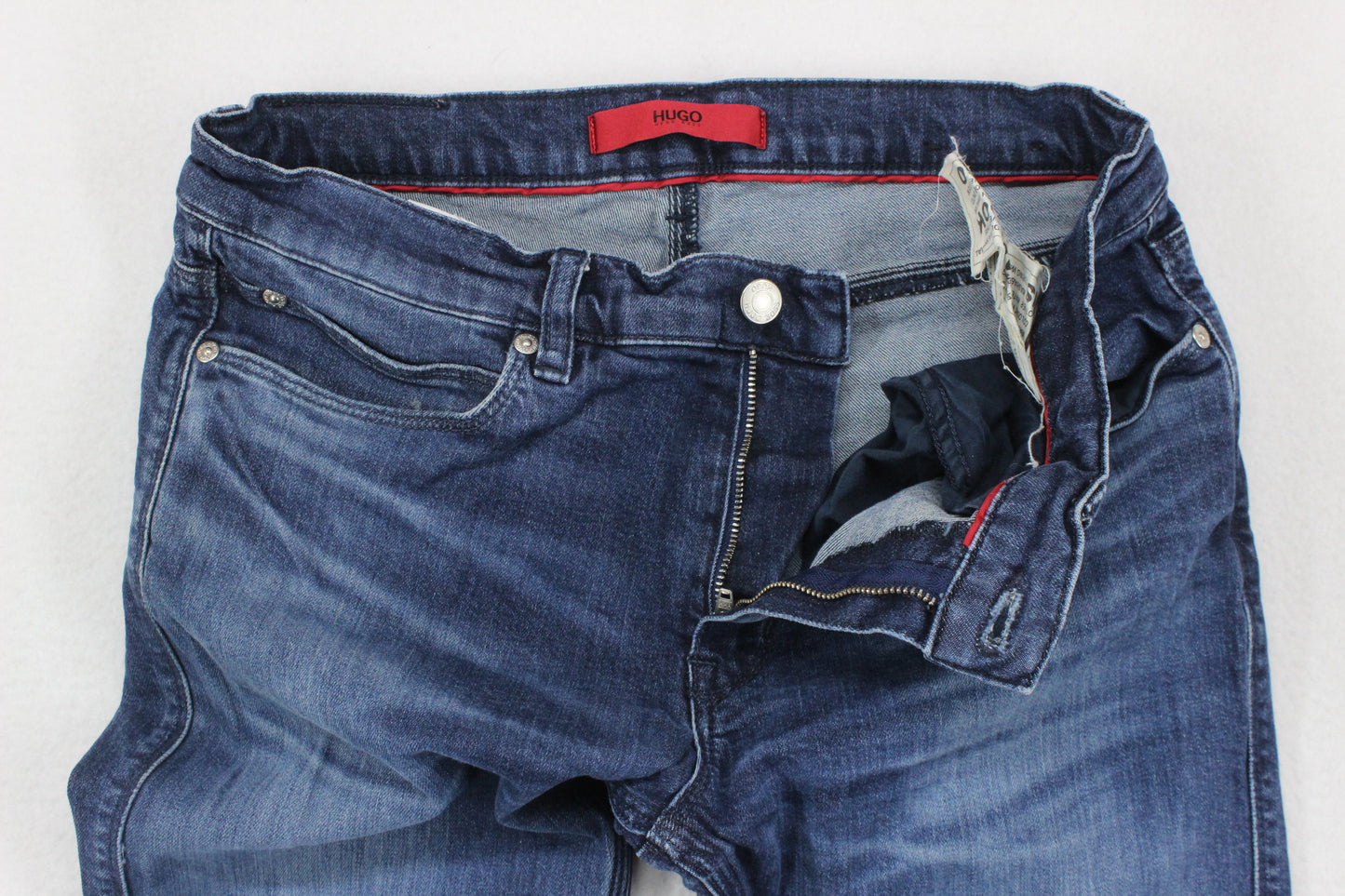 Mens Jeans Stretch Denim Slim Fit