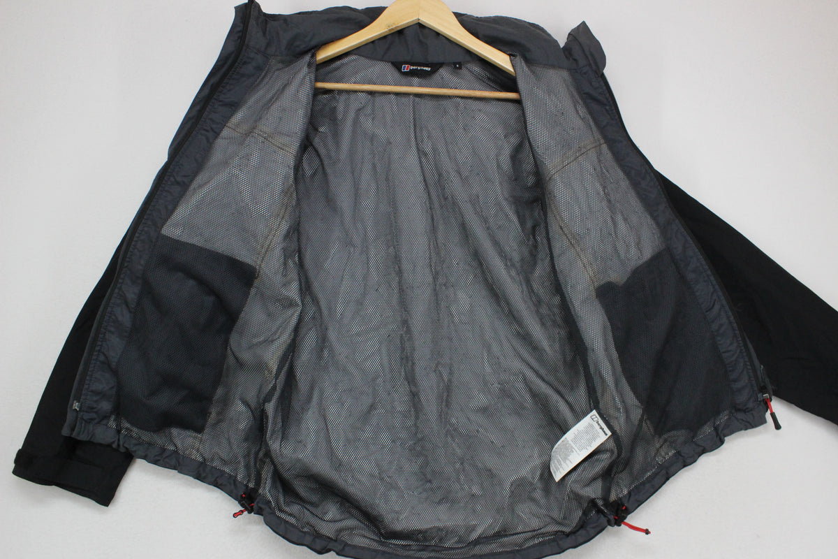 Mens Aq2 Waterproof Jacket Hooded Outdoor Lightweight