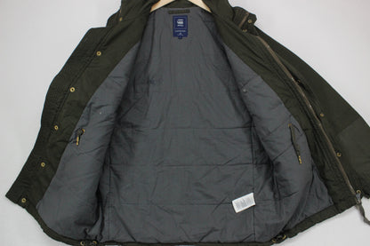 Mens Military Jacket Full Zip Utility Field