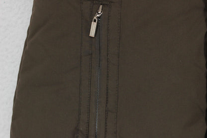 Womens Down Bodywarmer Hooded Puffed Sleeveless