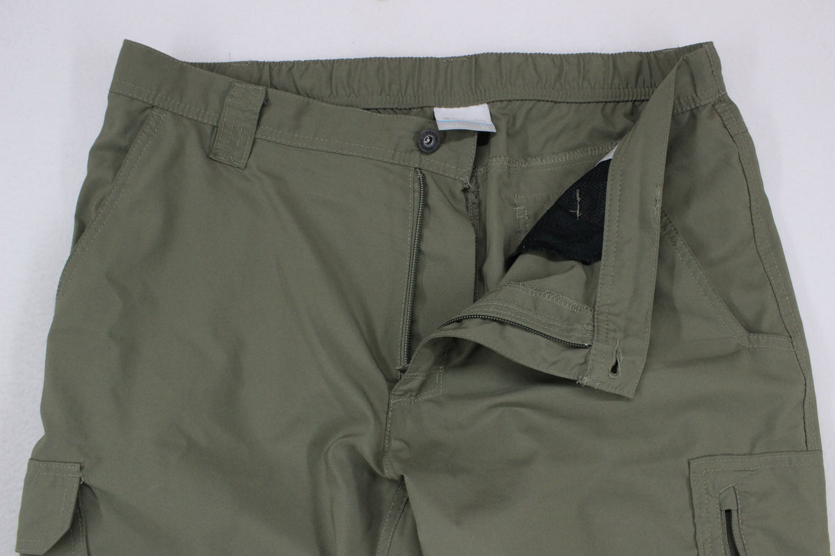 Mens Hiking Trousers Lightweight Zip Off Convertible