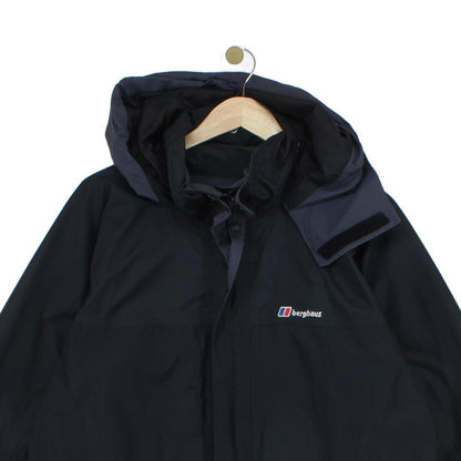 Mens Goretex Waterproof Jacket Hooded Full Zip Outdoor
