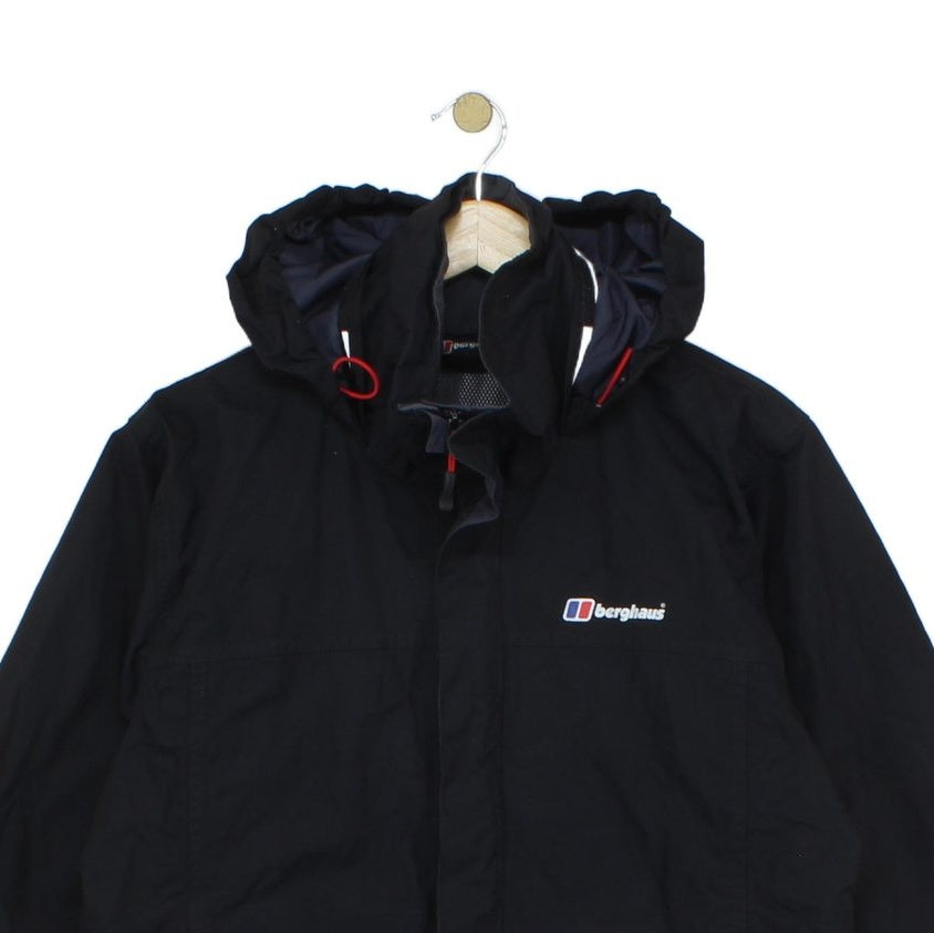 Mens Aq2 Waterproof Jacket Hooded Outdoor Lightweight
