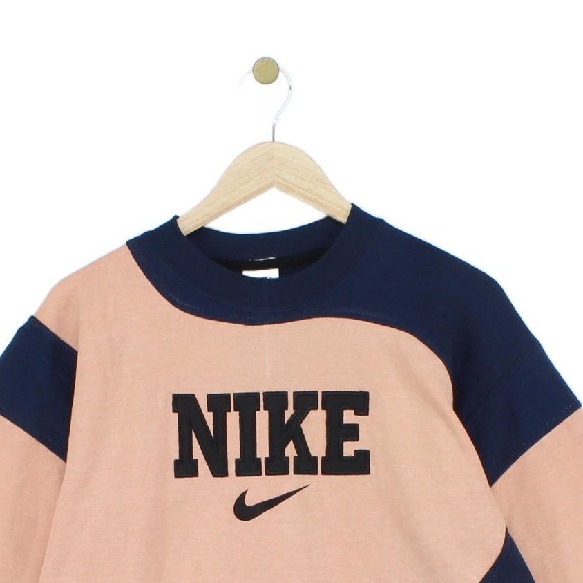 Womens Reworked Sweatshirt Usa Made Crew Neck