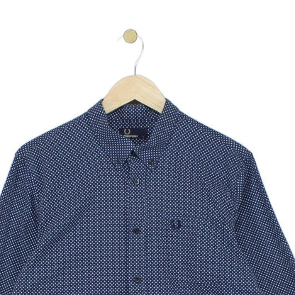 Mens Polka Dot Shirt Long Sleeve
