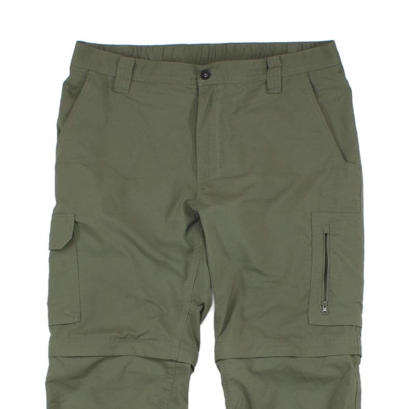 Mens Hiking Trousers Lightweight Zip Off Convertible