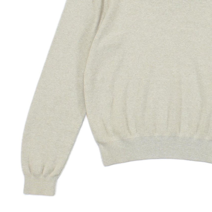 Mens V-Neck Jumper Pima Cotton