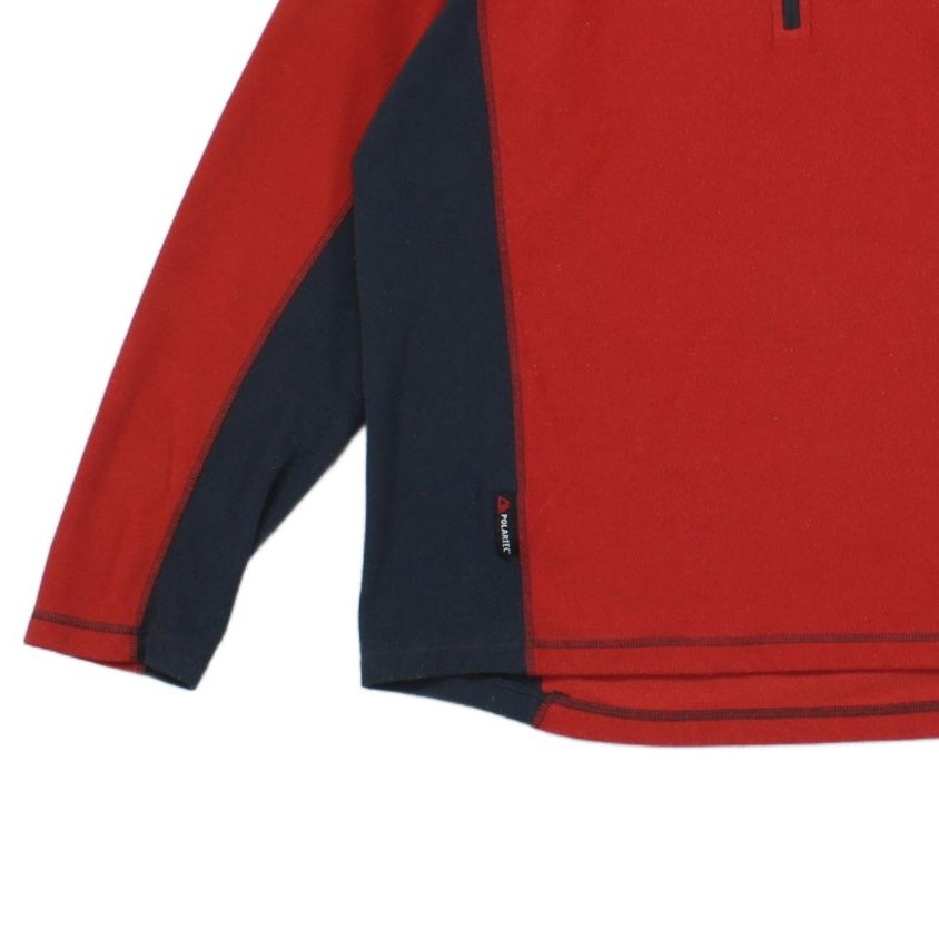 Mens 1/4 Zip Fleece Outdoor Activewear Polartec