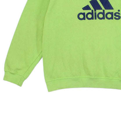 Mens Spell Out Sweatshirt Logo Crew Neck