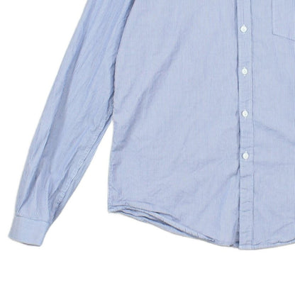 Mens Striped Shirt Long Sleeve Classic