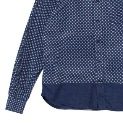 Mens Polka Dot Shirt Long Sleeve