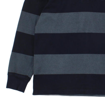 Mens Striped Polo Shirt Long Sleeve