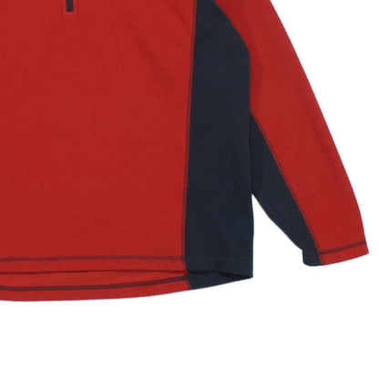 Mens 1/4 Zip Fleece Outdoor Activewear Polartec