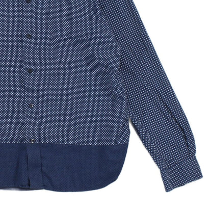 Mens Polka Dot Shirt Long Sleeve