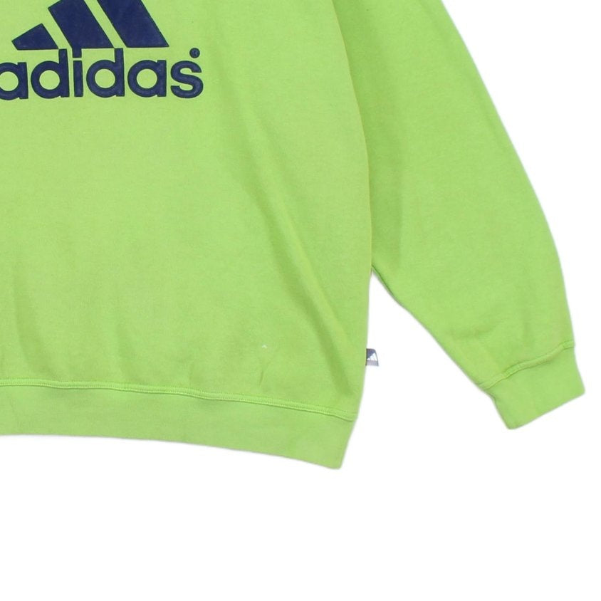 Mens Spell Out Sweatshirt Logo Crew Neck