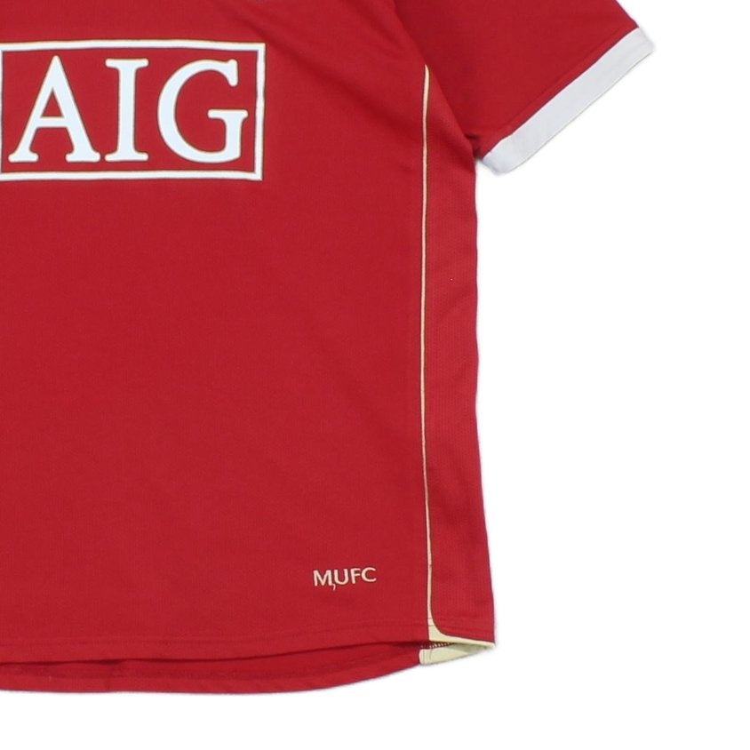 Boys Manchester United 2006-07 Football Shirt Home Jersey