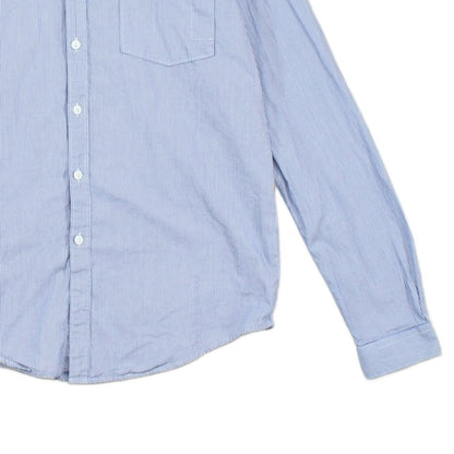 Mens Striped Shirt Long Sleeve Classic