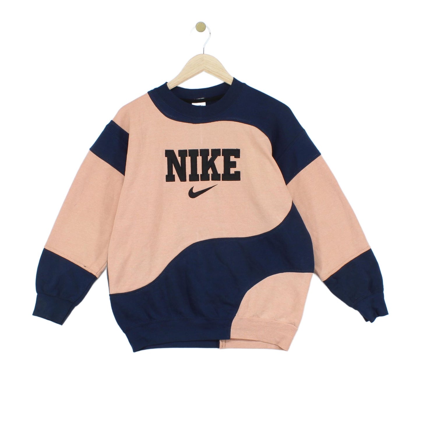 Womens Reworked Sweatshirt Usa Made Crew Neck